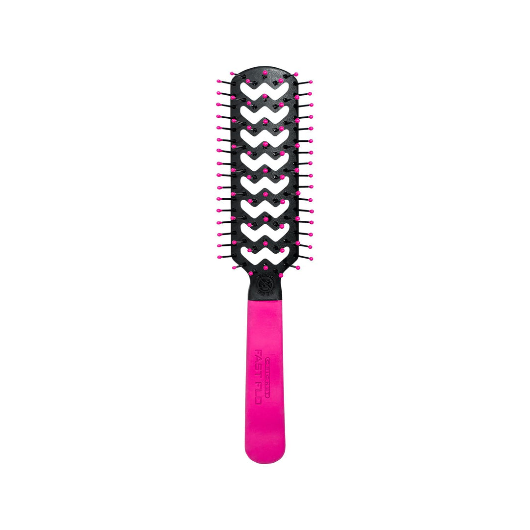 Cricket Static Free Fast Flo Color Vent Hair Brush, The Alibi Pink