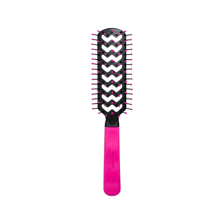 Cricket Static Free Fast Flo Color Vent Hair Brush, The Alibi Pink