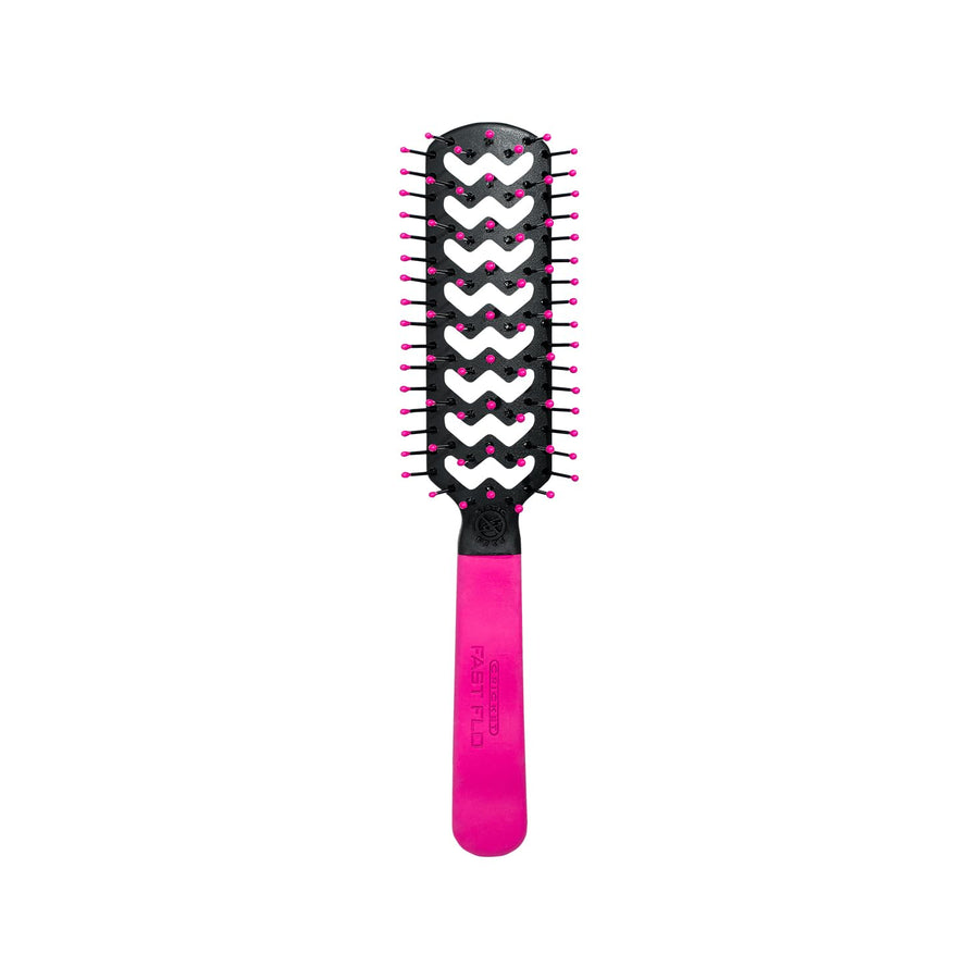Cricket Static Free Fast Flo Color Vent Hair Brush, The Alibi Pink