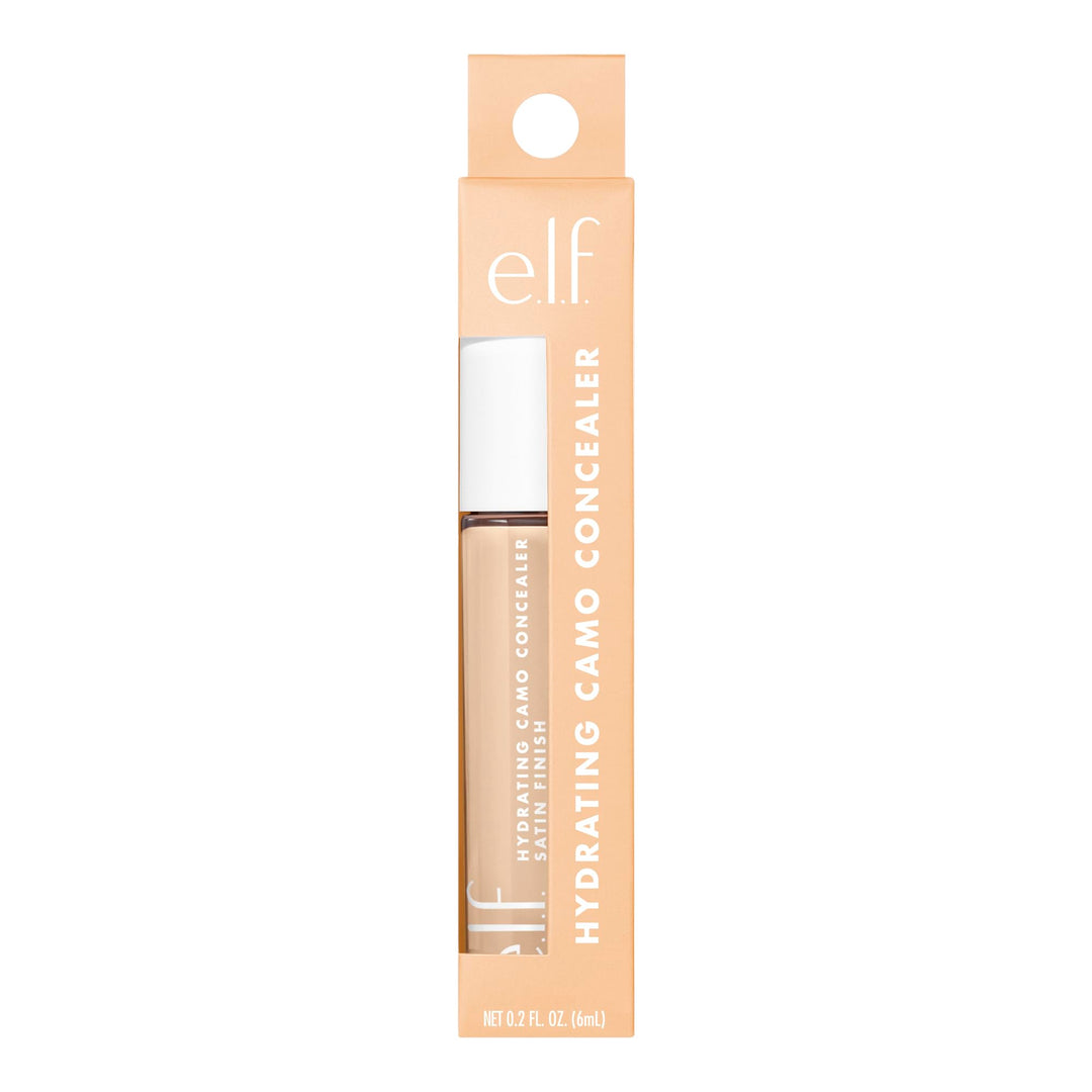 e.l.f. Hydrating Camo Concealer, Light Sand, 0.20 fl oz