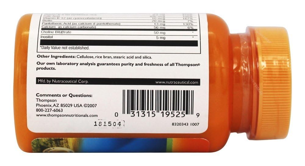 Thompson B Complex, 60 Count