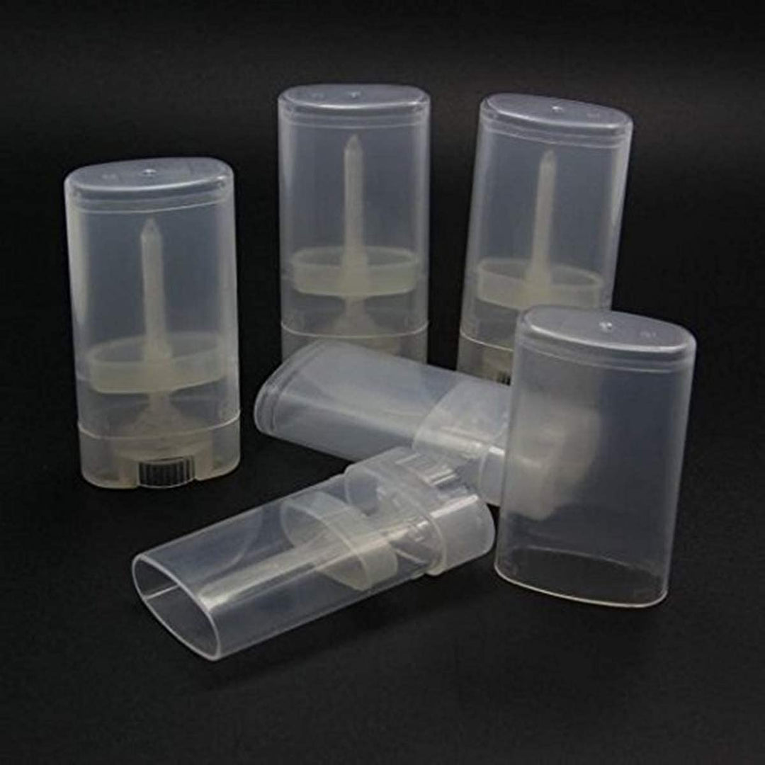 Healthcom Empty Deodorant Containers, Clear, 15 ml, 15 Count