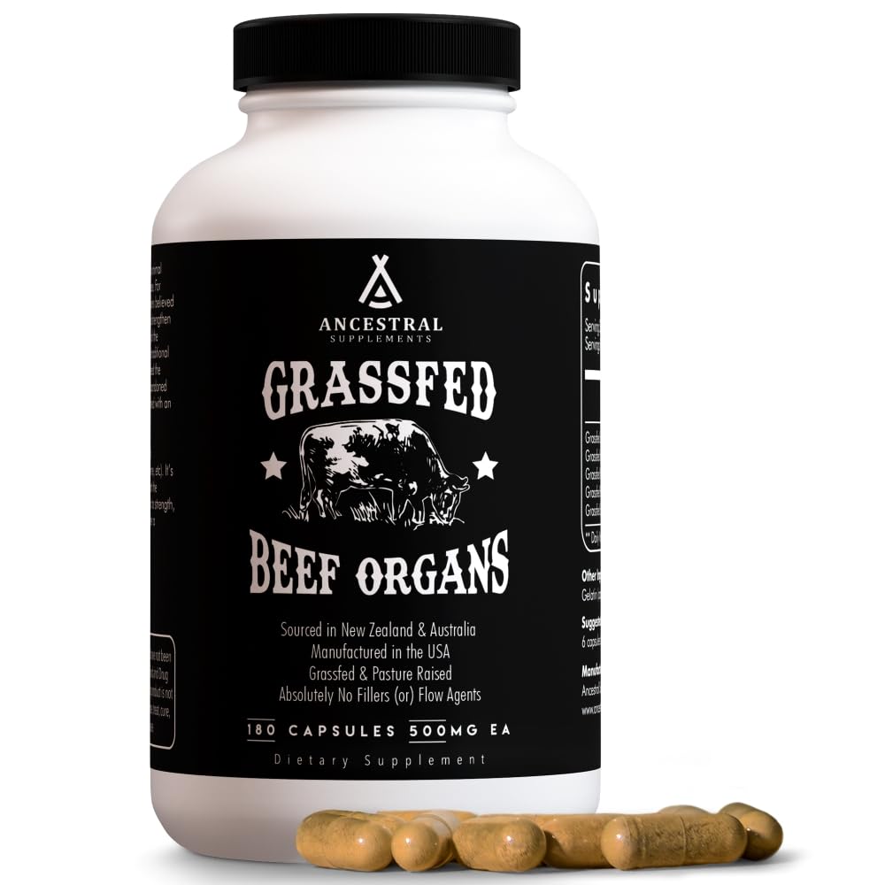 Ancestral Supplements Grass Fed Beef Organs