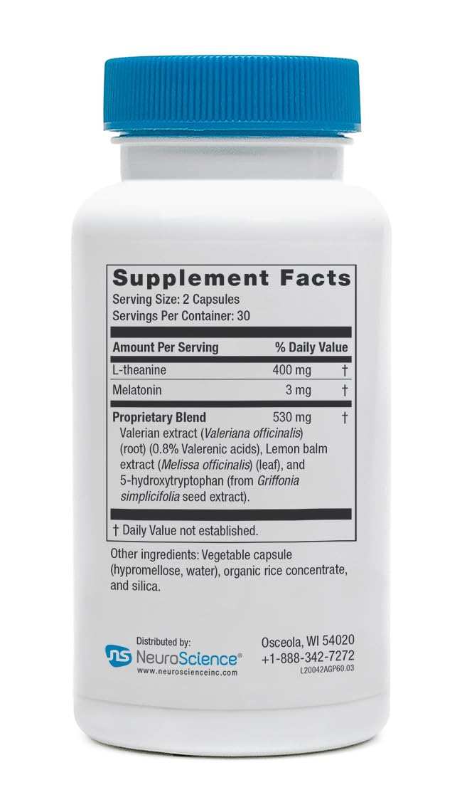 NeuroScience Alpha GABA PM, 60 Count