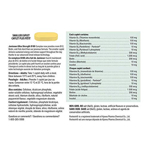 Jamieson B100 Complex Ultra Strength Time Release, 225 Count
