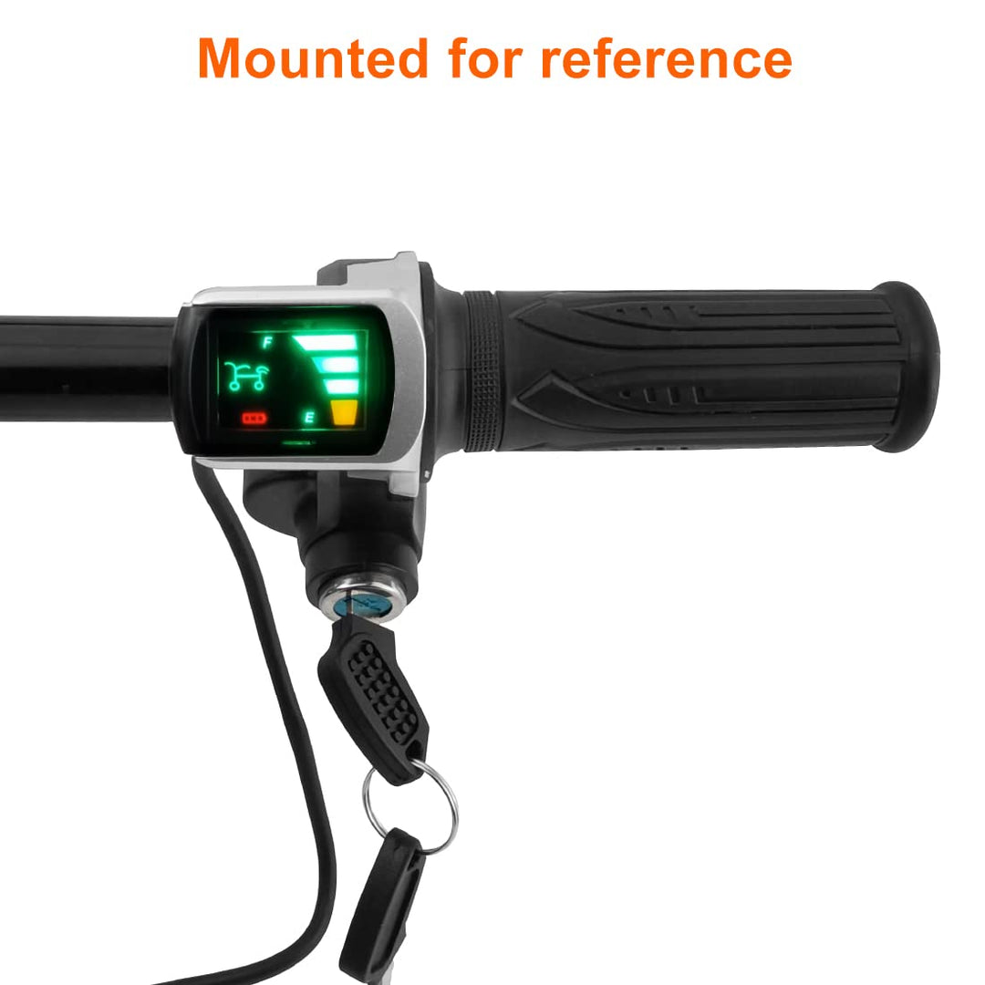 L-faster Bike Throttle Handle Speed Accelerator Grip, 36V