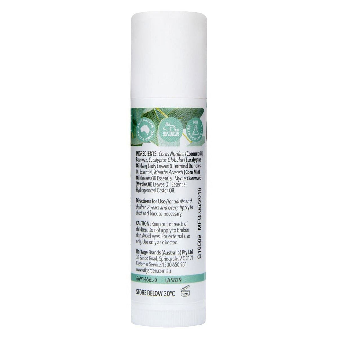 Oil Garden Breathe Easier Chest Rub Stick, 12 g
