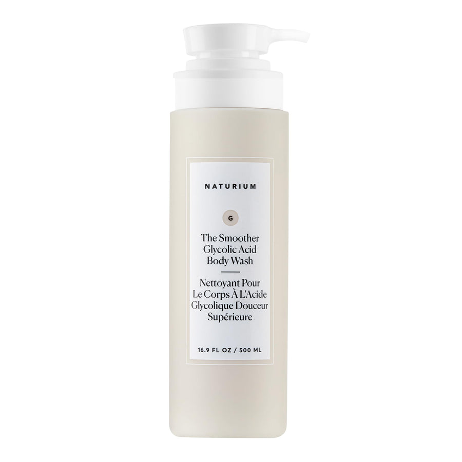 Naturium The Smoother Glycolic Acid Exfoliating Body Wash, 16.9 fl oz