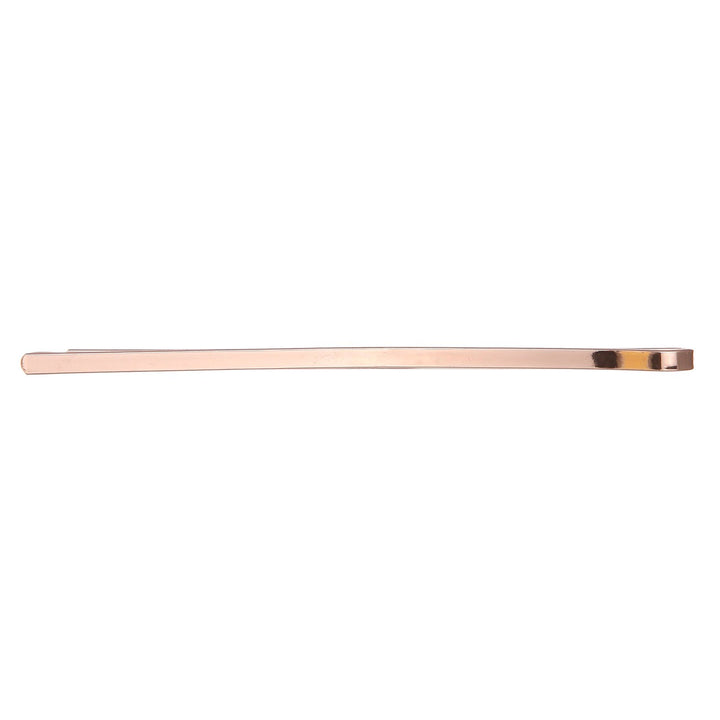 LONEEDY Curved Jumbo Bobby Pins, Brown, 10 Count