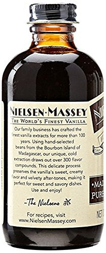 Nielsen-Massey Pure Vanilla Extract, Madagascar Bourbon, 4 oz
