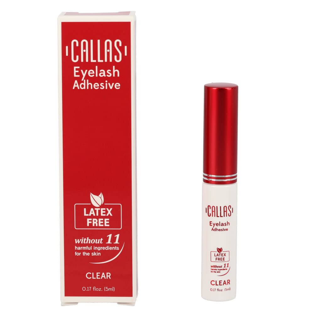 Callas Eyelash Adhesive Clear Latex Free