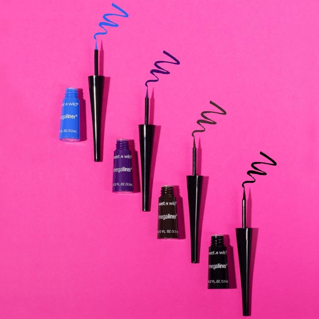 wet n wild MegaLiner Liquid Eyeliner, Voltage Blue