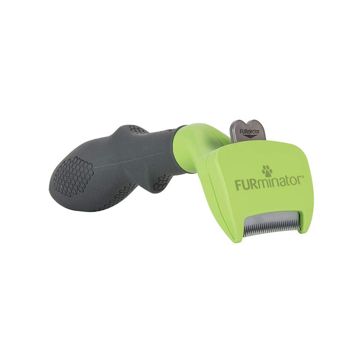 FURminator Dog Long Hair Deshedding Tool, Black, Small