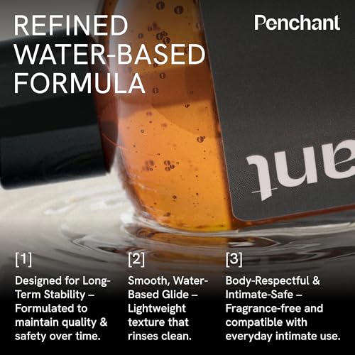 Penchant Water Based Personal Lubricant, Unscented, 4 oz
