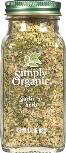 Simply Organic Garlic 'n Herb Seasoning, 3.1 oz