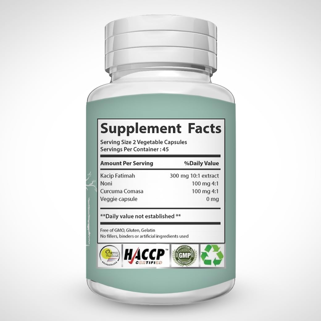 KUR Live Simply Vaginal Tightening Pills, 3800 mg, 90 Count