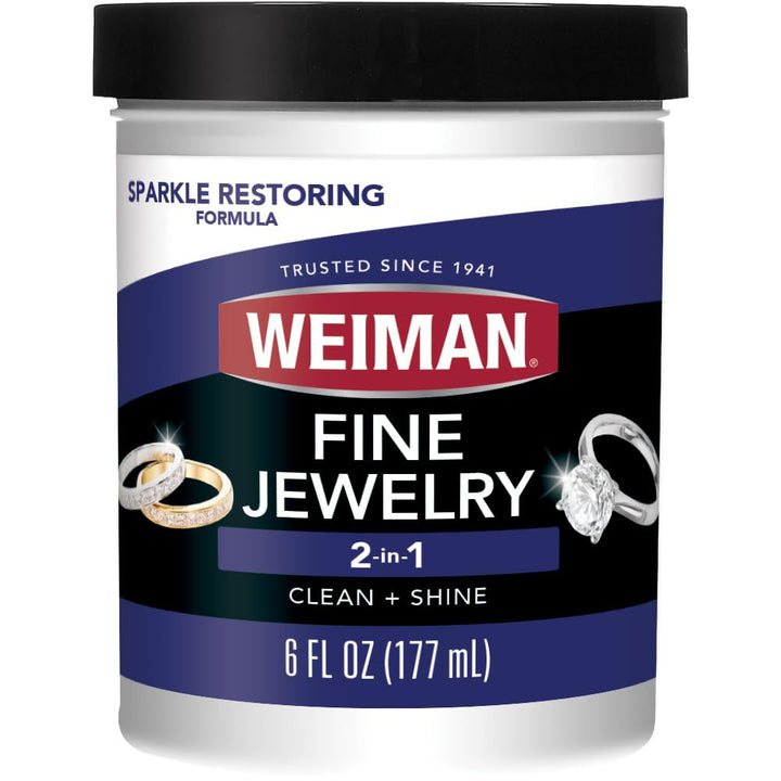 Weiman Fine Jewelry Cleaner Liquid, 6 oz