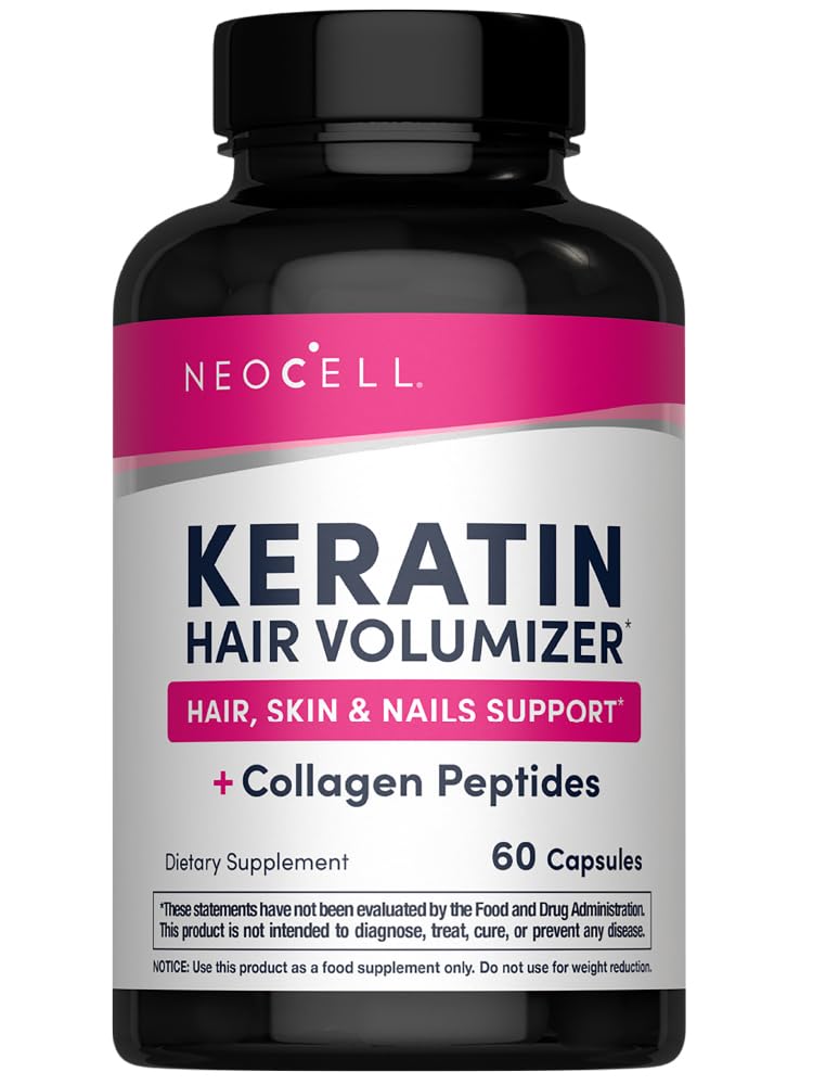 NeoCell Keratin Hair Volumizer, 60 Count