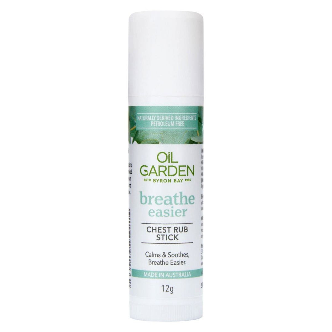 Oil Garden Breathe Easier Chest Rub Stick, 12 g