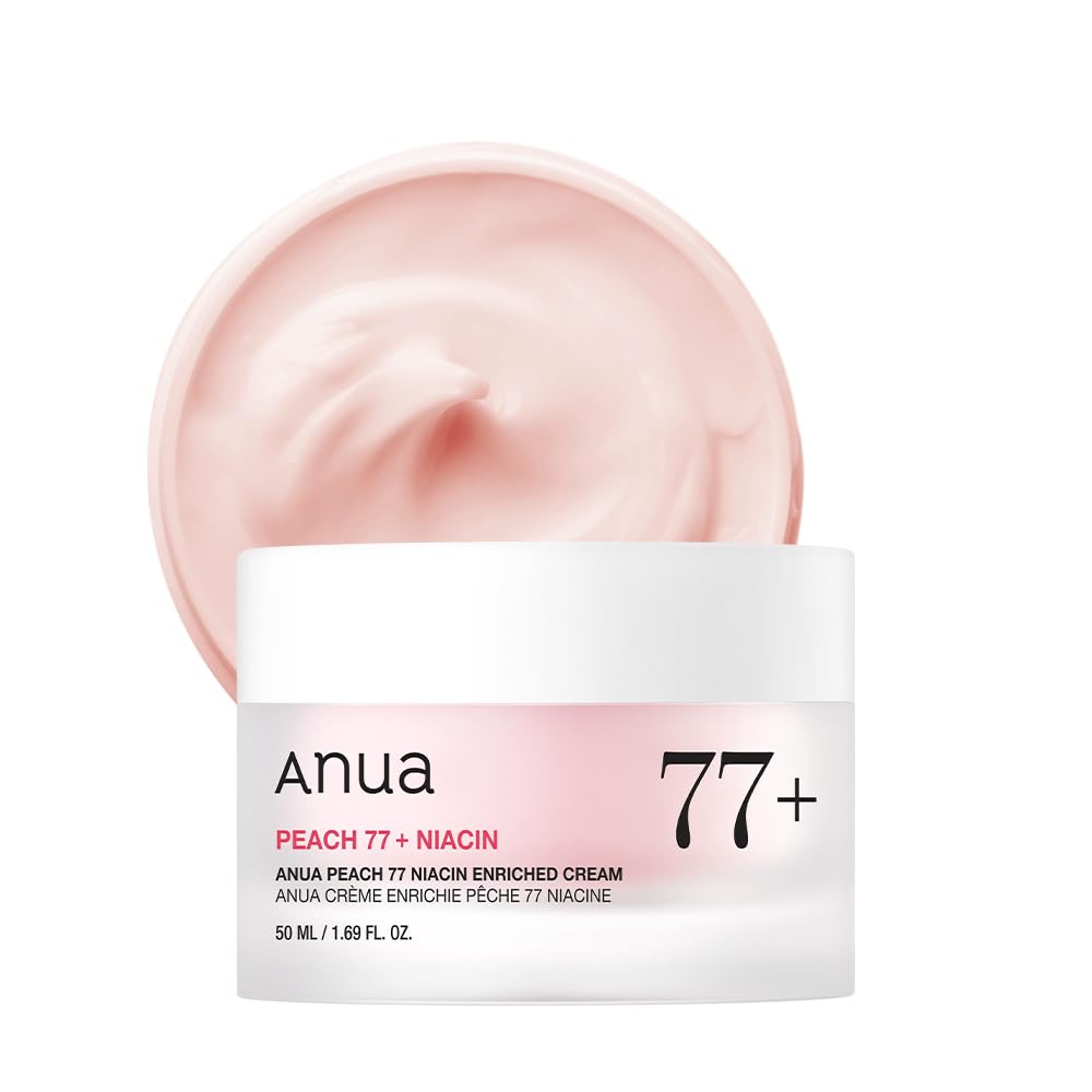 ANUA Peach Niacinamide Cream, 1.69 fl oz