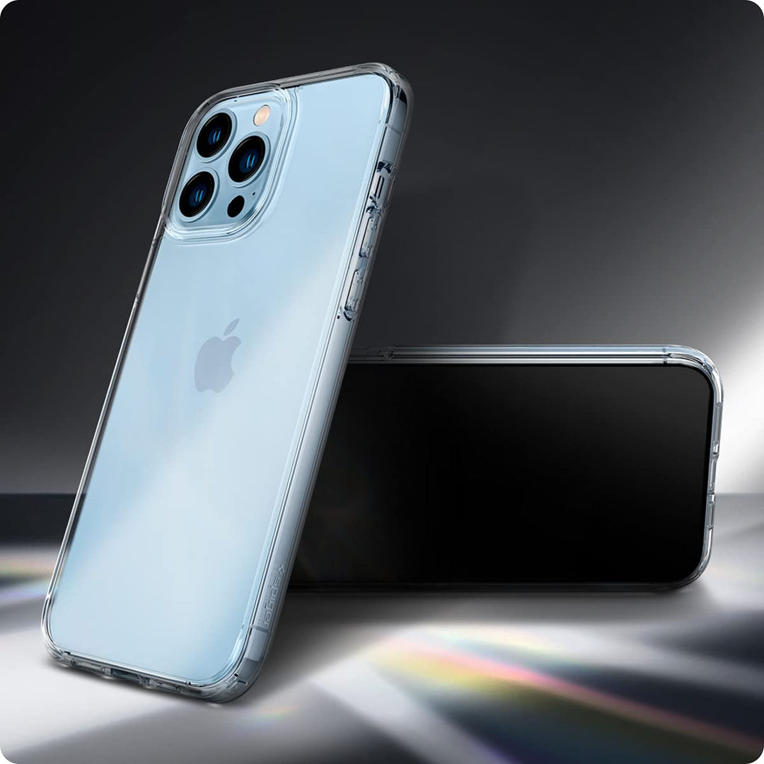 Spigen Ultra Hybrid Case, Crystal Clear, iPhone 13 Pro Max