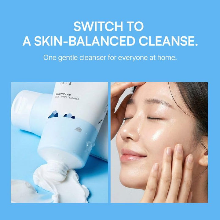 ROUND LAB 1025 Dokdo Cleanser, 5.07 fl oz