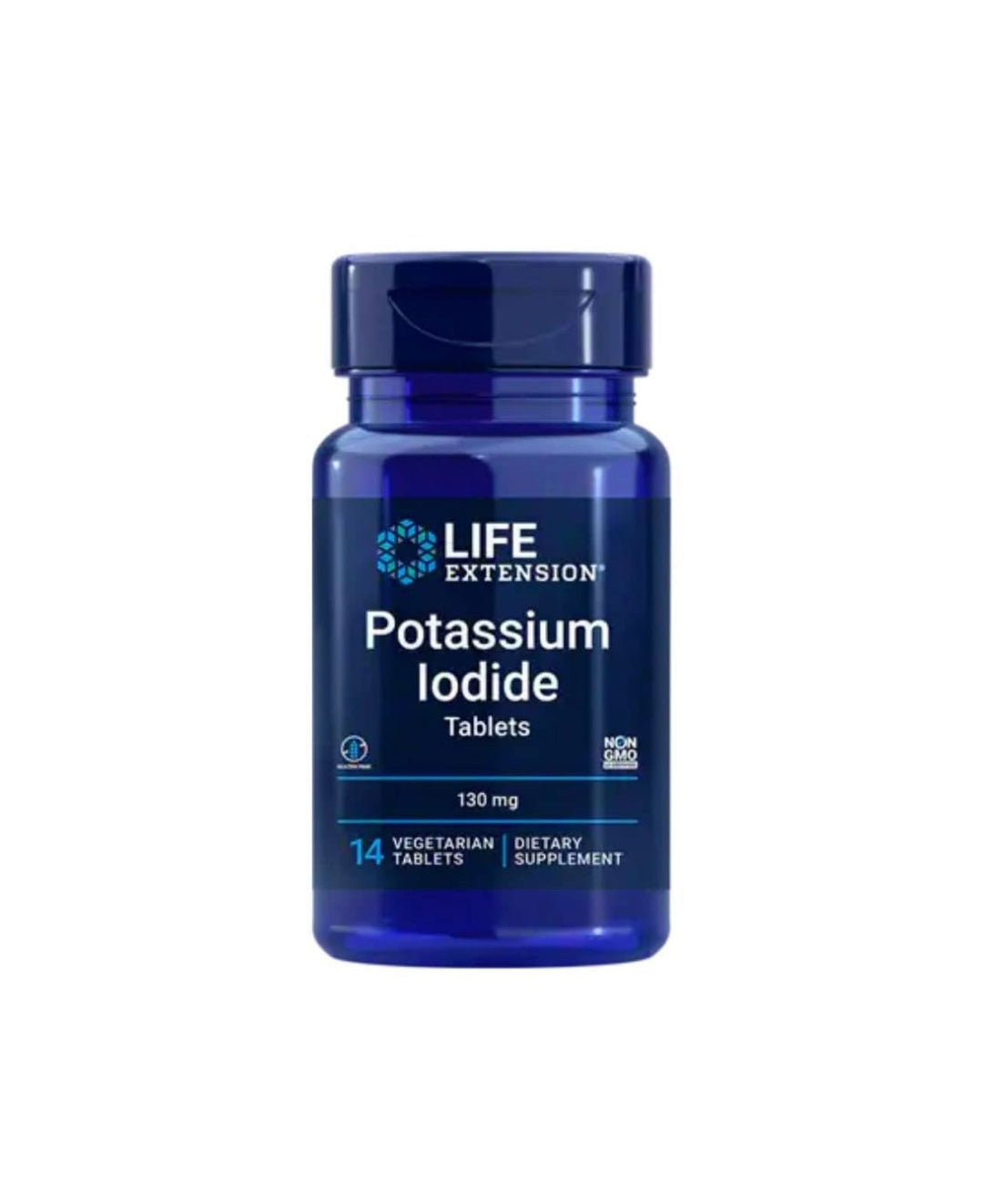 Life Extension Potassium Iodide, 130 mg, 14 Count