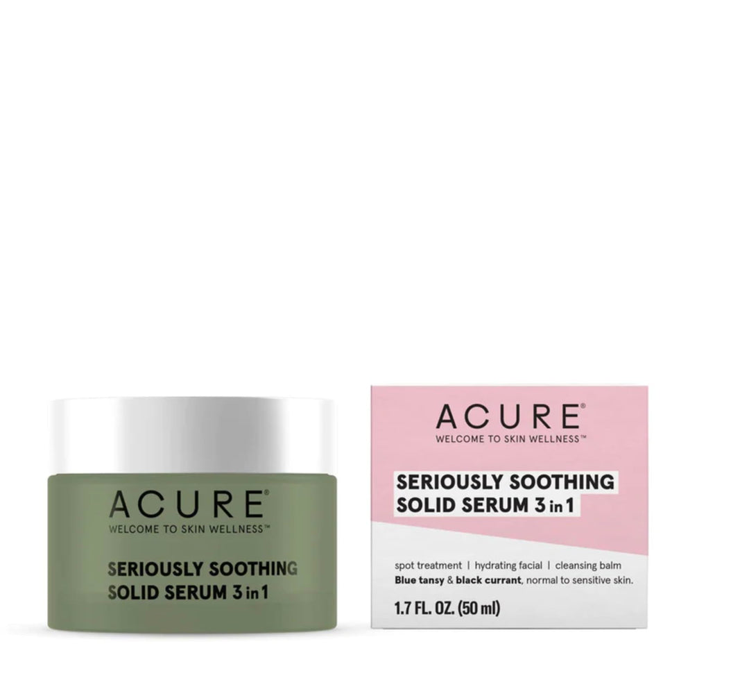 Acure Seriously Soothing Solid Serum, 1.7 fl oz
