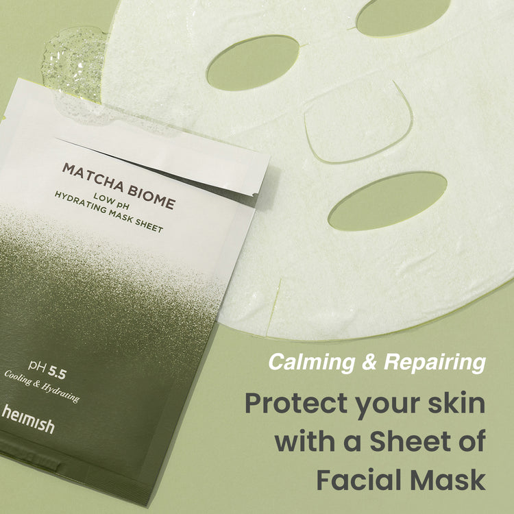 [5ea] Matcha Biome Low pH Hydrating Mask Sheet