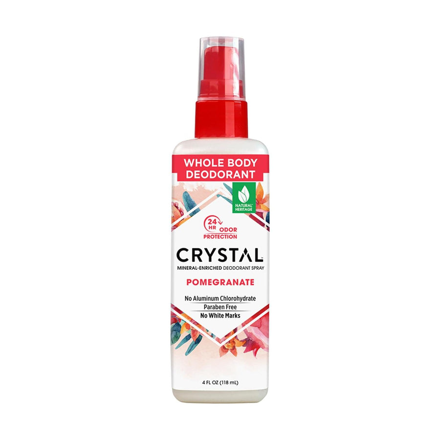 Crystal Body Deodorant Spray, Pomegranate, 4 oz