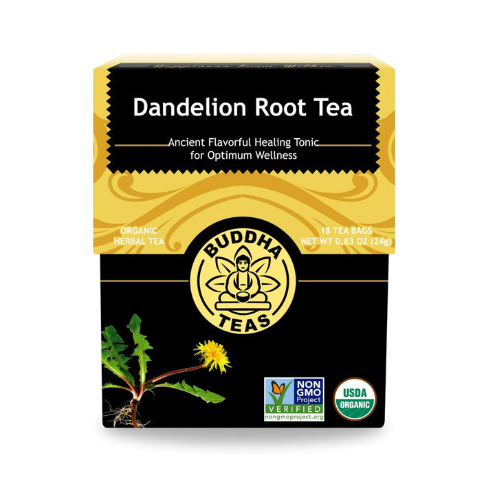 Buddha Teas Dandelion Root Tea, 18 Count