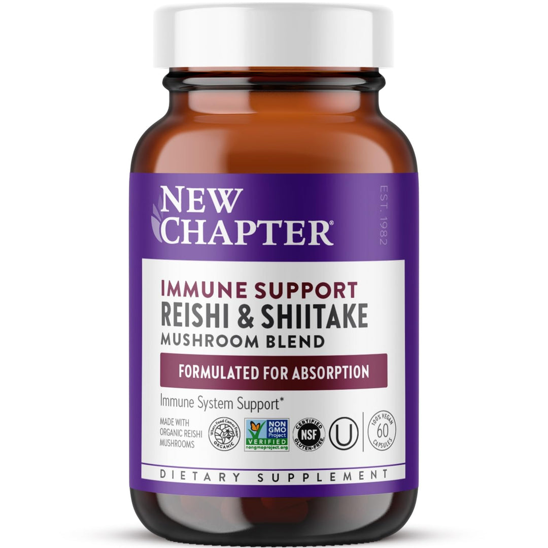 New Chapter LifeShield Immune Support Supplement, 60 Count