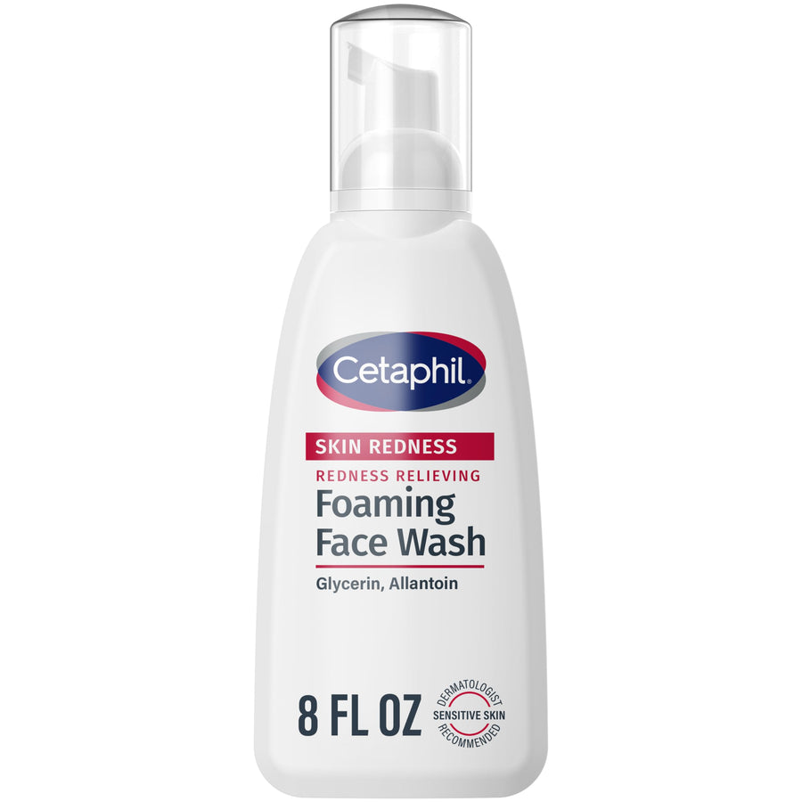Cetaphil Redness Control Daily Foaming Face Wash, 8 fl oz