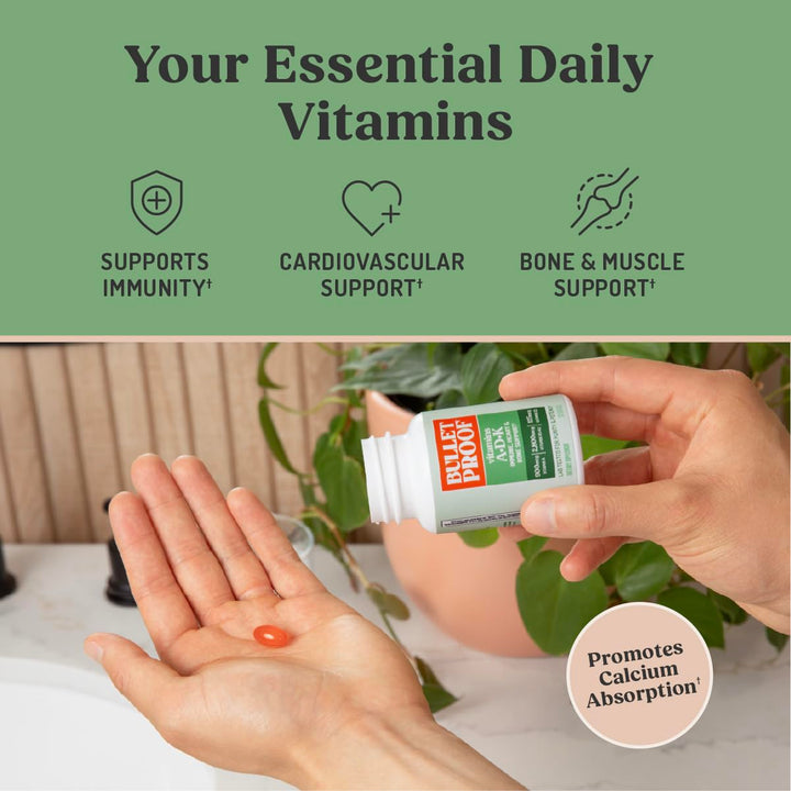 Bulletproof Vitamins A-D-K, 30 Count