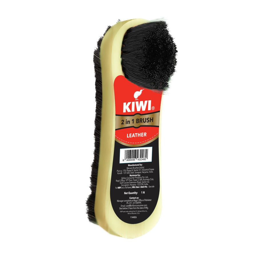 KIWI 2 In 1 Leather Brush