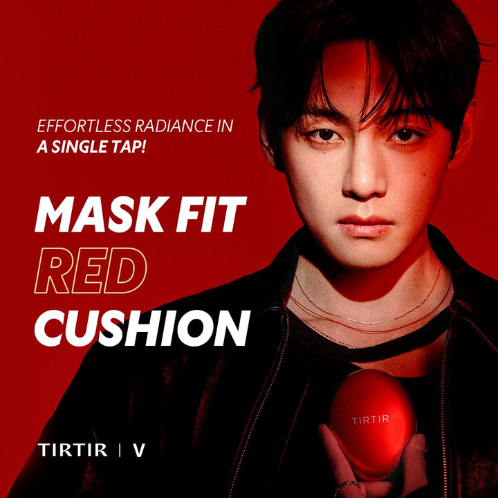 TIRTIR Mask Fit Red Cushion Foundation, 21N Ivory, 0.63 oz
