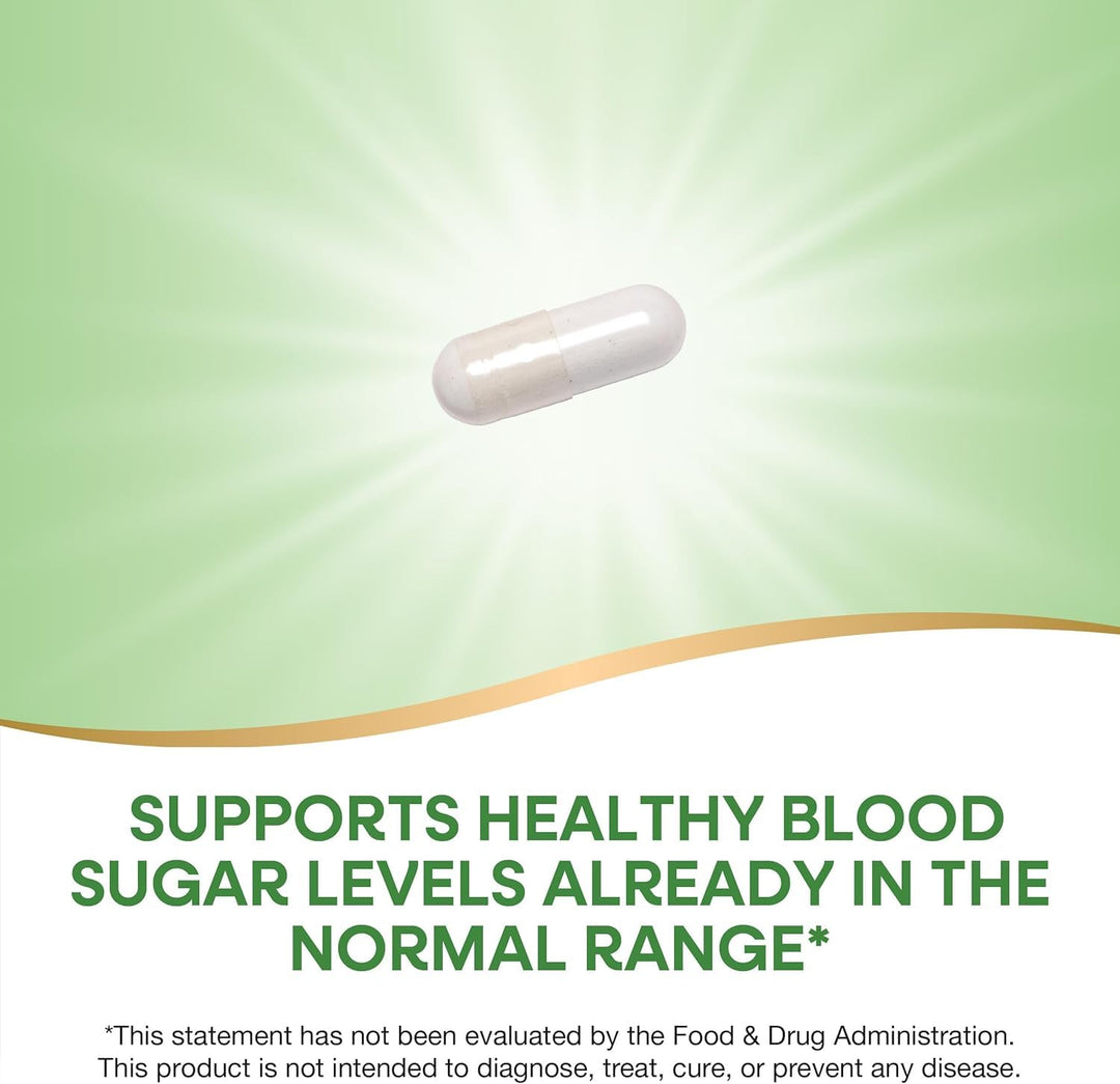 Nature's Way GTF Chromium Capsules, 200 mcg, 100 Count