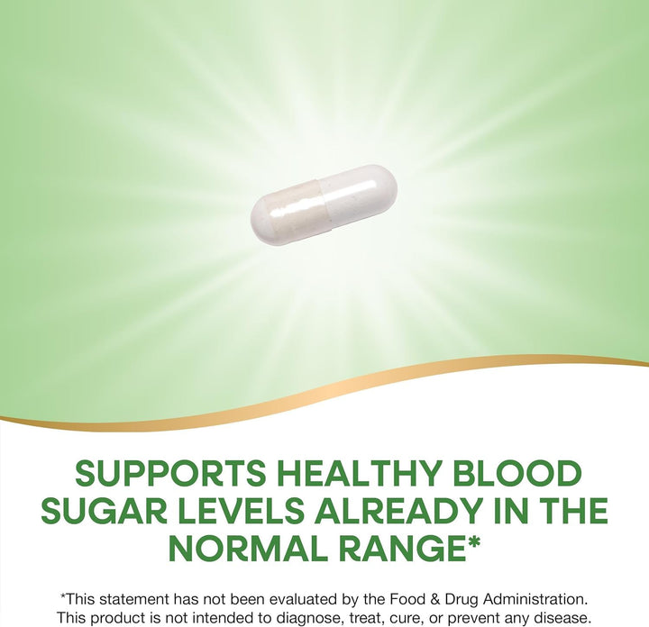 Nature's Way GTF Chromium Capsules, 200 mcg, 100 Count