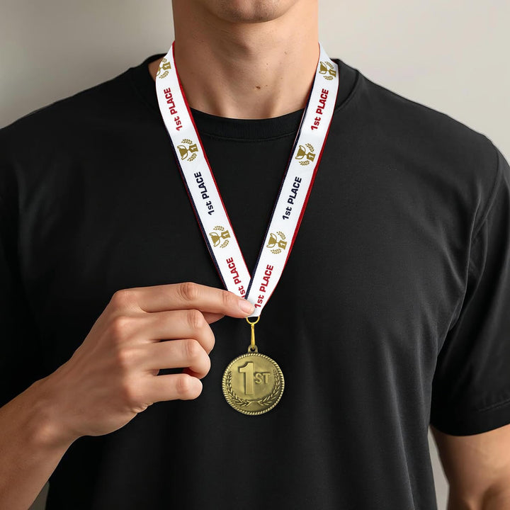 All Quality Award Medals, Gold Silver Bronze, 3 Count