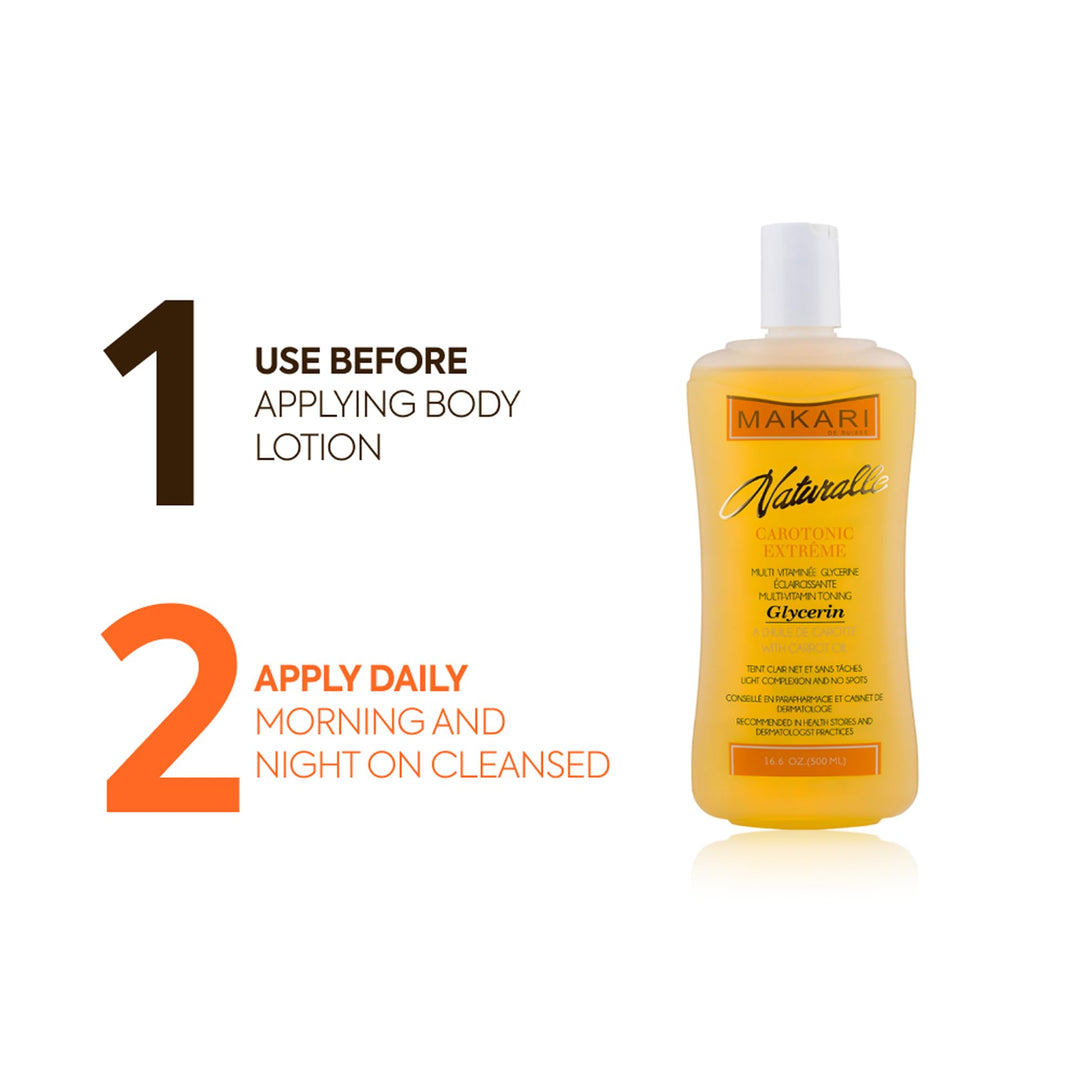 Makari Naturalle Carotonic Extreme Body Glycerin, 490 ml