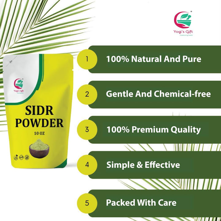 YOGI’S GIFT – Celebrating health Sidr Leaf Powder, 10 oz