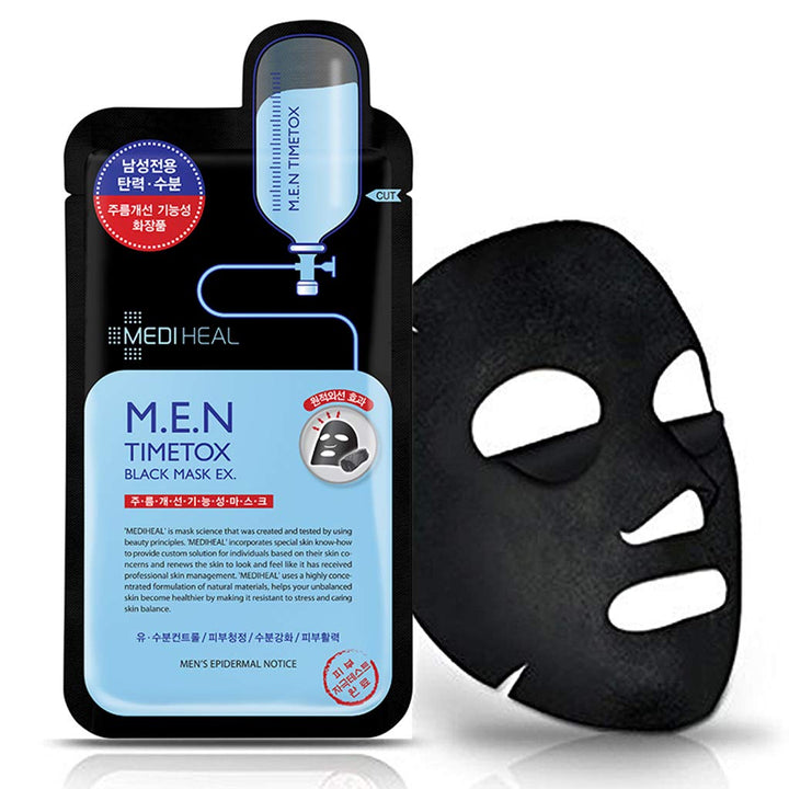 M.E.N Timetox Black Mask EX 25ml*10ea