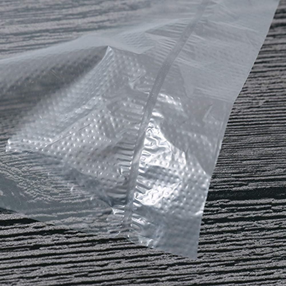 mollensiuer Disposable Foot Bath Liners, Clear, 80 Count