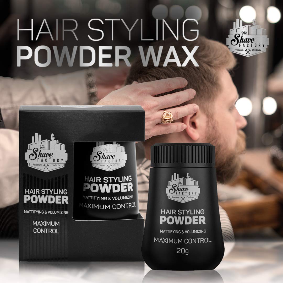 the shave factory Hair Styling Powder, 20 g