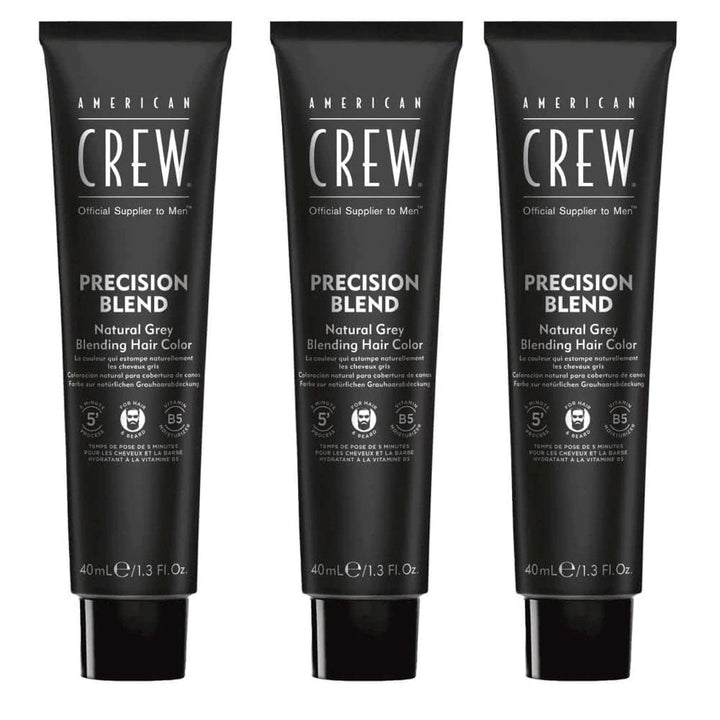 American Crew Temporary Hair Color, Dark, 1.35 fl oz, Pack of 3