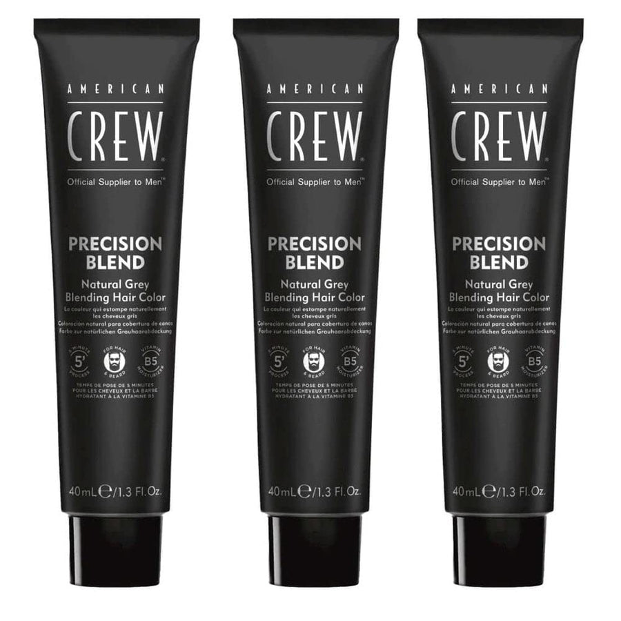 American Crew Temporary Hair Color, Dark, 1.35 fl oz, Pack of 3