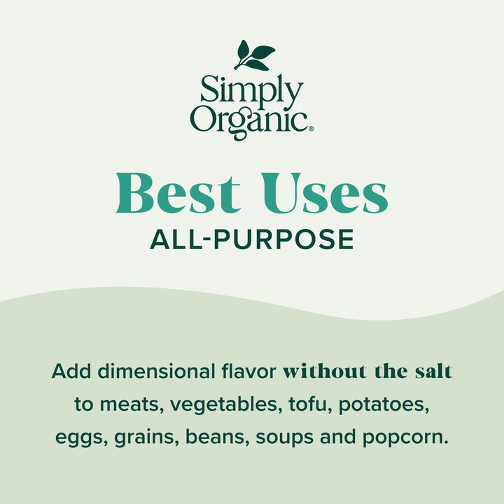 Simply Organic All-Purpose Seasoning, 2.08 oz