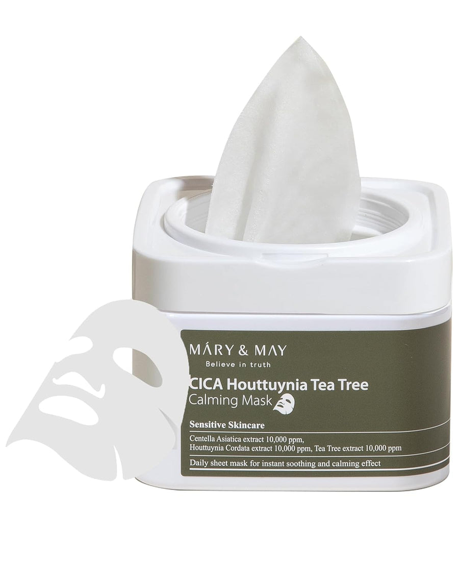 Mary&May Cica Houttuynia Tea Tree Calming Mask, 400 g