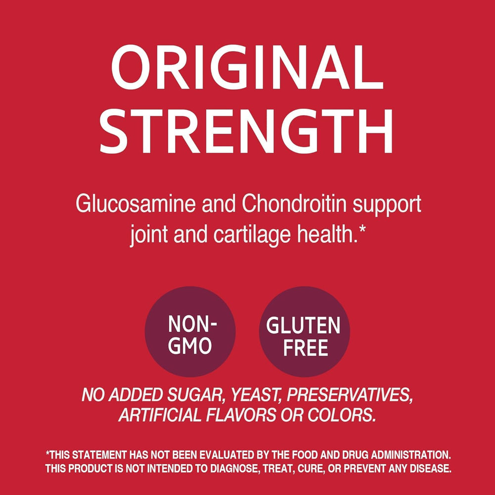 21st Century Glucosamine/Chondroitin, Original Strength, 250 mg / 200 mg, 200 Count