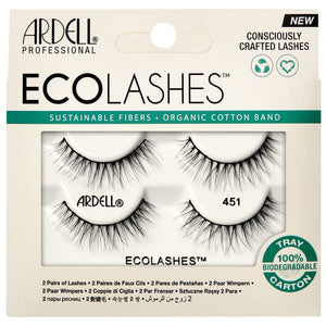 Ardell Eco Lashes 451 False Eyelashes, 2 Pairs